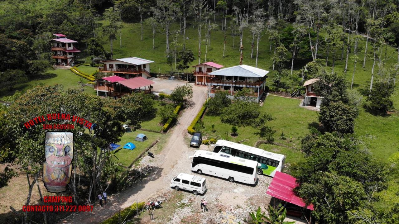 Hospedaje Y Camping Buena Vista San Agustín Esterno foto